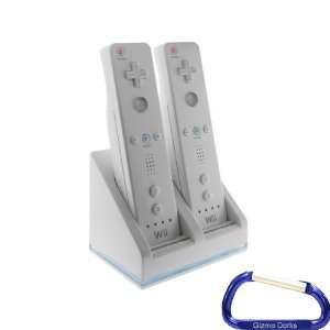   Gizmo Dorks Wii Remote Dual Charging Station for the Wii Electronics