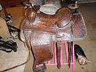 Vintage Simco Beartrap Horse Saddle Nice Roping Saddle 15 Big Dally 