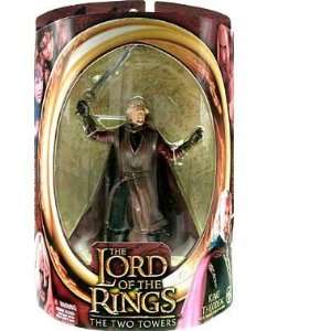   of the Rings The Two Towers  King Theoden Action Figure Toys & Games