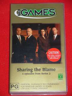 The Games Australia TV Series Season 2 PAL Format VHS  