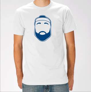 Fear The Beard OKC Thunder James Harden Blue T Shirt white t shirt 