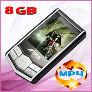 8GB Slim 1.8LCD MP3/MP4 Radio FM Player+Fre​e Gif  