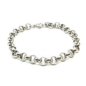   Mens Titanium Stainless Steel Chain Bracelet Birthday Gifts Jewelry