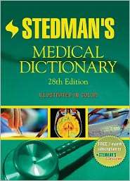 Stedmans Medical Dictionary, (0781733901), Stedmans, Textbooks 