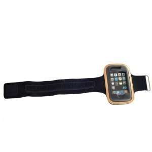   Sportwrap Armband Case for Apple iphone 4 (Black & Tan): Electronics