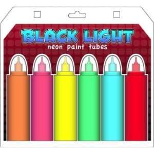  Black Light Neon Paint Tubes Toys & Games