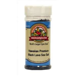 Hawaiian Premium Black Lava Sea Salt: Grocery & Gourmet Food