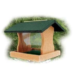   Green Recycled Plastic Large Premier Feeder: Patio, Lawn & Garden