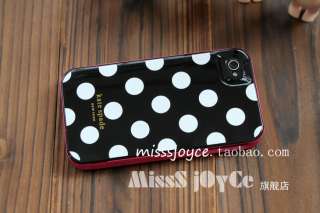   Dot Hard Plastic Case Cover Skin+Free Film For iPhone 4 4G 4S  
