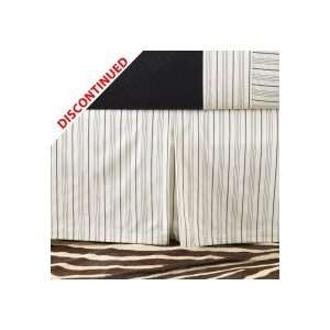  LAUREN HOME Bleecker Street Stripe Bedskirt: Home 