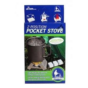  New   Bleuet Pocket Stove w/ 6 fuel cubes   7913