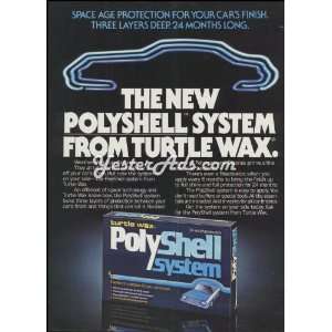  1980 Vintage Ad Turtle Wax The new PolyShell system from 