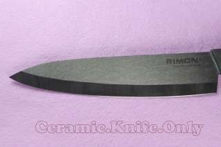RIMON Black Blade Ceramic Chefs Knife CMT BAK007  