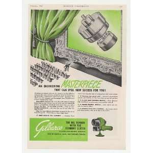 1947 Gilbarco Economy Clutch Oil Burner Trade Print Ad:  