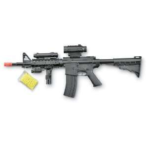    M4 Full Auto Soft Air with Laser and Light: Sports & Outdoors