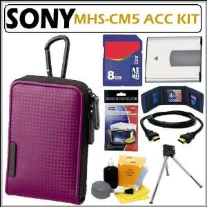    CM5 bloggie HD Video Camera with the LCS CSVC/V Case