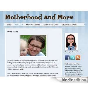  Motherhood and More Kindle Store Annie