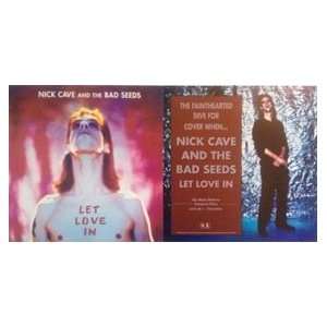  Nick Cave and The Bad Seeds Let Love In Poster Flat 