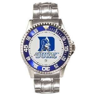   Blue Devils Mens Competitor Watch w/Stainless Steel Band Sports