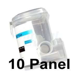 10 Panel Drug Urine Cup Test   AMP/COC/THC/BAR/OPI/BZO/mAMP/MTD/PCP 