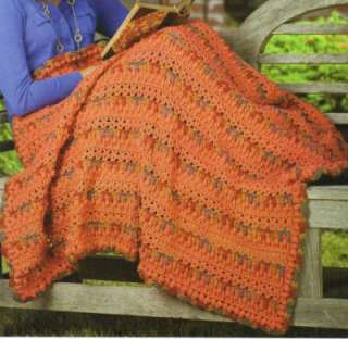 Stylish Texture Crochet Afghan Patterns Popcorn Ripples Stitches 