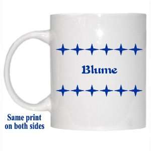  Personalized Name Gift   Blume Mug 