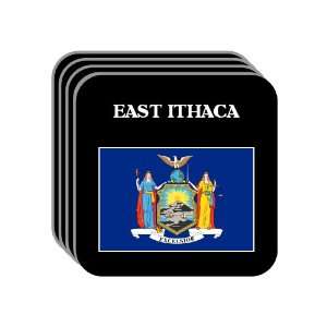  US State Flag   EAST ITHACA, New York (NY) Set of 4 Mini 