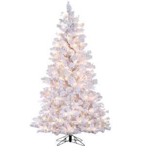   White Pine Artificial Christmas Tree   Clear Lights