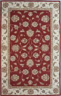 Persian Area Rugs 5x8 Oriental Rust Ivory NEW Carpet  