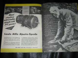 The Louis Allis Messenger Magazine May 1953 June  