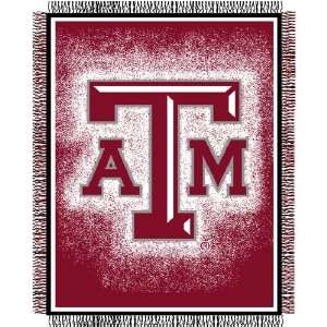  Texas A&M University Aggies Throw   Triple Woven Jacquard 