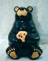 Big Black Bear Cookie Jar   GRRRRRRRR NIB  