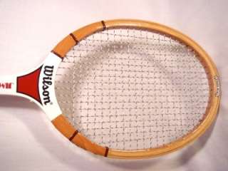 Wilson Tennis Racket, Jimmy Connors w/ Munsingwear Case  