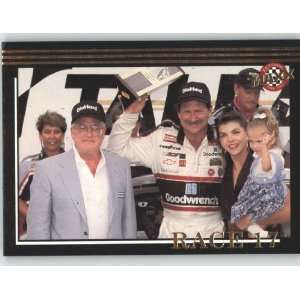  1992 Maxx Black Racing Card # 281 Dale Earnhardt / Teresa 