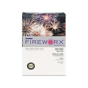Fireworx Colored Multi Use Paper, 20 lb., 11 x 17, Crackling Canary
