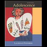 Adolescence 7TH Edition, Laurence Steinberg (9780072977554 