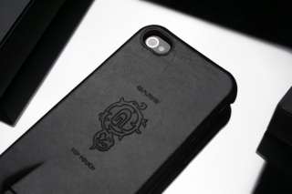 SGP iPhone 4 / 4S Leather Case Gariz Edition F   Black  