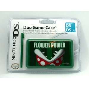  Mario Flower Power Nintendo DS Duo Game Case with Stylus 