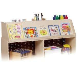 Angled Book Display with Storage Organizer by Steffy Wood:  