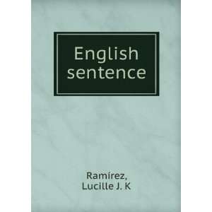 English sentence [Paperback]