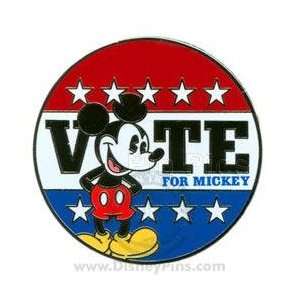  Disney Pins   Mickey Mouse   Vote For Mickey Pin 63137 