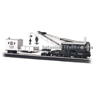   HO Scale 250 Ton Steam Crane & Boom Tender   Sante Fe Toys & Games
