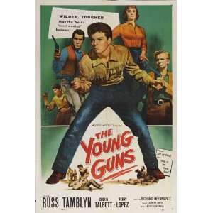  The Young Guns (1956) 27 x 40 Movie Poster Style A