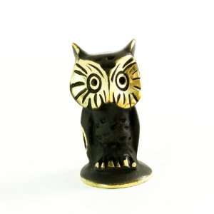  Walter Bosse Brass Eagle Owl Figurine