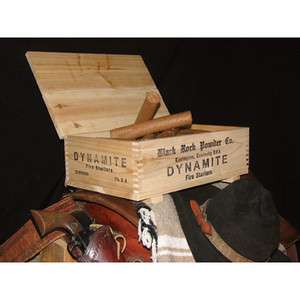 Black Rock Powder Co Firestarter & Crate Great Gift to sit near the 