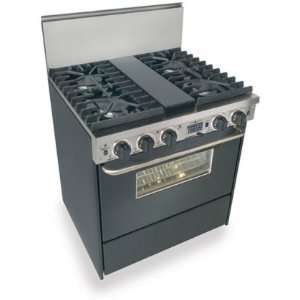  TTN 287 W 30 Pro Style Dual Fuel Natural Gas Range with 4 