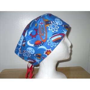   Mens Scrub Cap, Surgical Hat, Space Ships & Planets: Everything Else