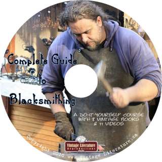 Complete Guide To Blacksmithing {How To Books} on CD  