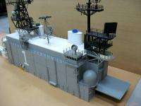 HUGE! 1/72 USS TARAWA CONTROL TOWER SCRATCH BUILT MODEL  