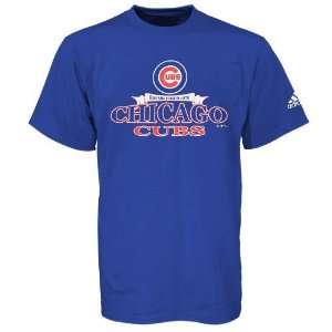   Chicago Cubs Royal Blue Bracket Buster T shirt: Sports & Outdoors